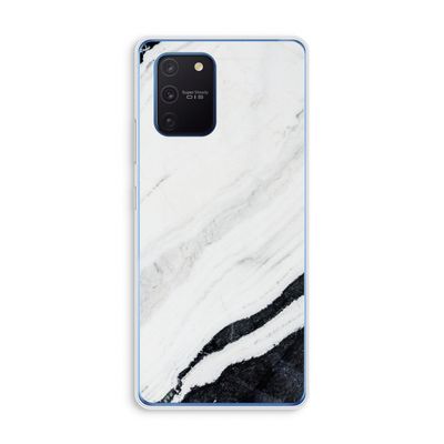 Elegante marmer: Samsung Galaxy Note 10 Lite Transparant Hoesje
