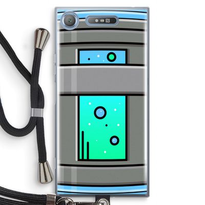 Chug Bottle: Sony Xperia XZ1 Transparant Hoesje met koord