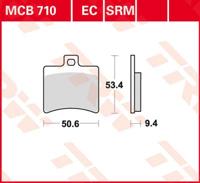 TRW Remblokken, en remschoenen voor de moto, MCB710SRM Sinter maxi scooter