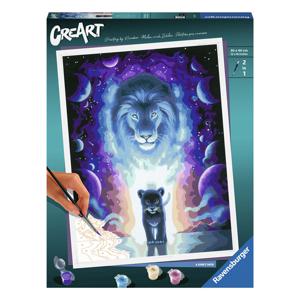 Ravensburger CreArt Schilderen op Nummer Lion Jojoesart