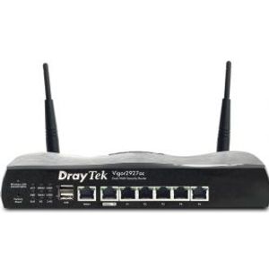 Draytek Vigor2927ac draadloze router Gigabit Ethernet Dual-band (2.4 GHz / 5 GHz) Zwart