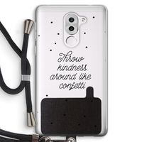 Confetti: Honor 6X Transparant Hoesje met koord