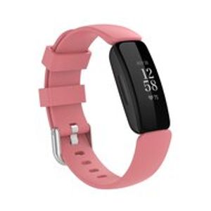 Fitbit Inspire 2 & Ace 3 - Sportbandje met gesp - Maat: Large - Oudroze