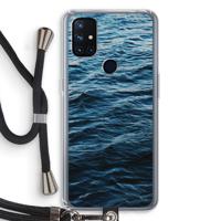Oceaan: OnePlus Nord N10 5G Transparant Hoesje met koord - thumbnail