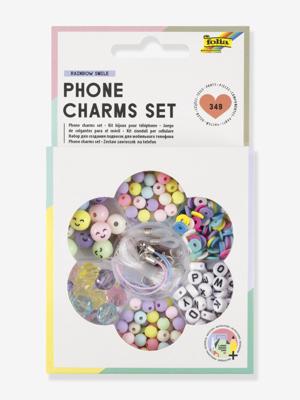 Set DIY kettingen voor telefoon RAINBOW SMILE FOLIA, 349 stuks meerkleurig