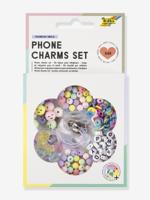 Set DIY kettingen voor telefoon RAINBOW SMILE FOLIA, 349 stuks meerkleurig