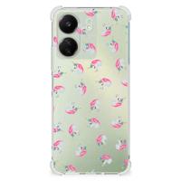 Doorzichtige Silicone Hoesje voor Xiaomi Redmi 13C 4G Unicorns