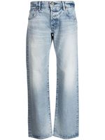 Moussy Vintage Jeans met logopatch - Blauw - thumbnail