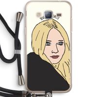 Ashley: Samsung Galaxy J3 (2016) Transparant Hoesje met koord