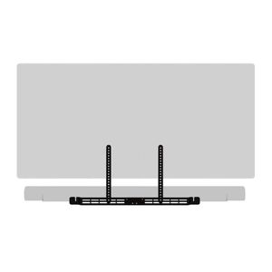Flexson FLXSARTV1021 SONOS ARC SOUNDBAR TV KOPPELING Audio accessoire Zwart