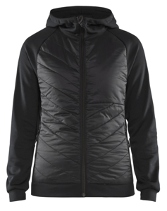 Blåkläder Dames hybride sweater 34642526 | Zwart/Donkergrijs | Maat L - 7330509727171