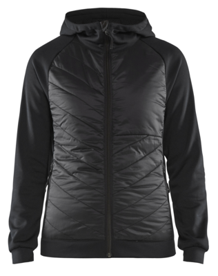 Blåkläder Dames hybride sweater 34642526 | Zwart/Donkergrijs | Maat XL - 7330509727201