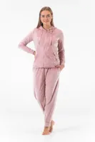 Gaubert dames huispak Fleece - Loungeset - Vrouwen warm pyjama pak - loungewear dames