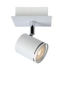 Lucide RILOU - Plafondspot - LED Dimb. - GU10 - 1x5W 3000K - Wit - thumbnail