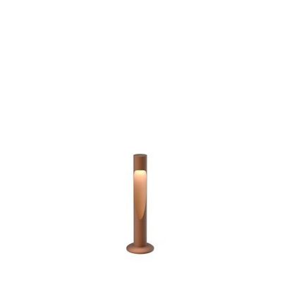 Louis Poulsen Flindt Garden Short Vloerlamp - 2700K Voetplaat met adapter - Bruin