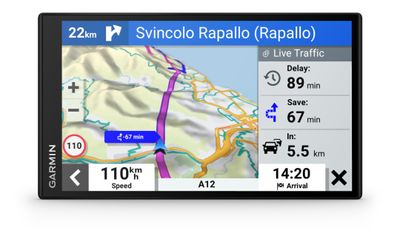 GarminDriveSmart 76 MT-S Autonavigatie Zwart