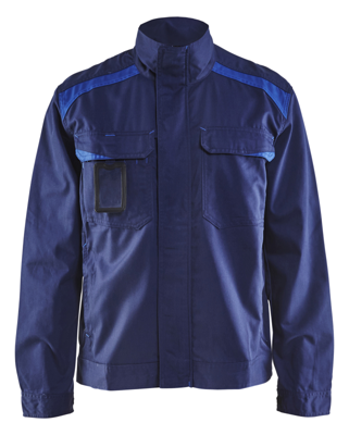 Blåkläder Industriejack. Ongevoerd 40541800 | Marineblauw/Korenblauw | Maat XL - 7330509357163