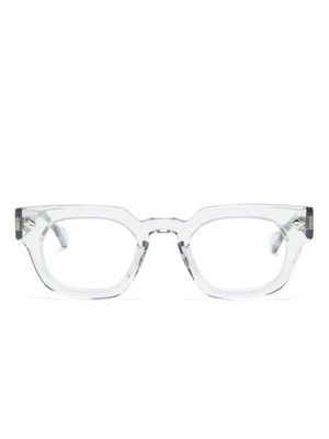 T Henri Eyewear lunettes de soleil à monture carrée transparente - Gris