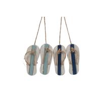 Hanger Sandalen naturel/wit L10B8H0,6cm Hanger Sandalen naturel/wit L10B8H0,6cm