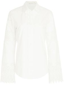 Silvia Tcherassi blouse Aspasia en coton biologique - Tons neutres