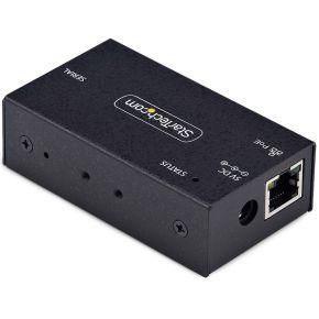 StarTech.com 1-Port Serieel naar Ethernet Adapter, 802.3af PoE, IP Serial Device Server voor Remote