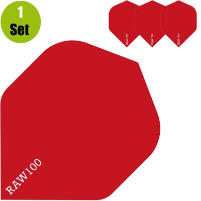 Designa Plain Dartflights - Rood