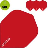 Designa Plain Dartflights - Rood