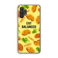 Eat Balanced: Samsung Galaxy A32 5G Transparant Hoesje