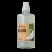 Ecodenta Mondwater munt kokos 500 Milliliter