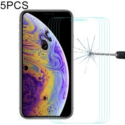 5 pc's ENKAY Hat-Prins 0 26 mm 9H 2.5D getemperd glas Film voor iPhone XS / X