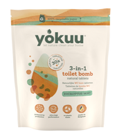 Yokuu 3-in-1 Toilet Bom Eucalyptus & Munt