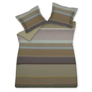 Dekbedovertrek Dashy Multi | 220 cm x 140 cm | Groen | Satijnkatoen
