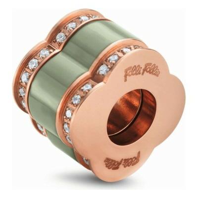 Sieraad Dames Folli Follie 3P16T003REC Groen (1 cm)