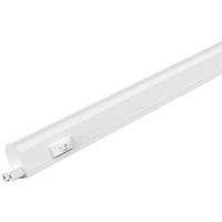 LED T5 Armatuur 30cm - Brinton - 4W 440lm - Koppelbaar - 830 Warm Wit 3000K - Compleet met Aansluitsnoer & aan-/uitknop