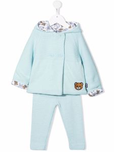 Moschino Kids ensemble pantalon-haut Toy-Bear - Bleu