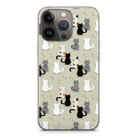 Katten: iPhone 13 Pro Transparant Hoesje