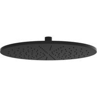 Wiesbaden Caral Mat Zwarte Hoofddouche - 30 cm - Luxe Regendouche