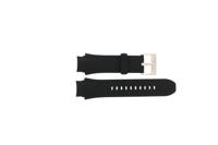 Horlogeband Armani Exchange AX1406 Rubber Zwart 19mm