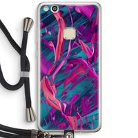 Pink Clouds: Huawei Ascend P10 Lite Transparant Hoesje met koord