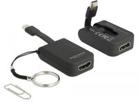 DeLOCK 63942 video kabel adapter 0,03 m USB Type-C HDMI Zwart - thumbnail