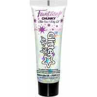 Paintglow Chunky Glittergel voor lichaam en gezicht - parelmoer - 12 ml - thumbnail