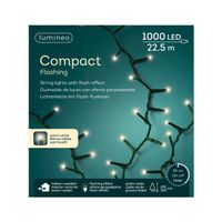 Kerstverlichting Compact Flash warmwit buiten 1000 lampjes 25M