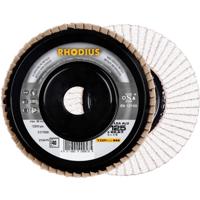 Rhodius 211314 LGA ALU PACK Lamellenschijf Diameter 125 mm Boordiameter 22.23 mm 5 stuk(s) - thumbnail