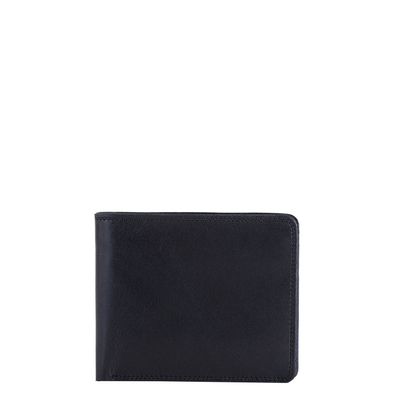 Mywalit Standard Wallet w/Coin Pocket black/blue Heren portemonnee