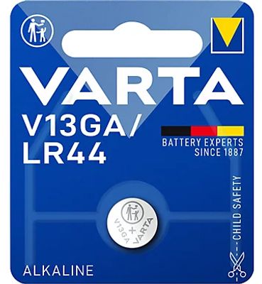 Varta v13ga/lr44 3v lithium knoopcel per stuk