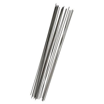 Dijk Natural Binddraad/wikkeldraad - 20x st - grijs - 350 mm x 1,6 mm
