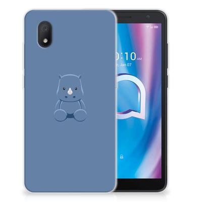 Alcatel 1B (2020) Telefoonhoesje met Naam Baby Rhino Alcatel 1B (2020) Telefoonhoesje met Naam Baby Rhino