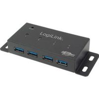 LogiLink UA0149 interface hub 5000 Mbit/s Grijs - thumbnail