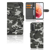 Samsung Galaxy S21 Telefoon Hoesje Army Light