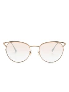 Oliver Peoples lunettes de vue à monture papillon en titane - Or